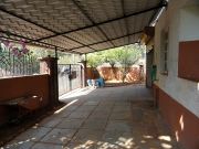 Covered car parking - rear gate